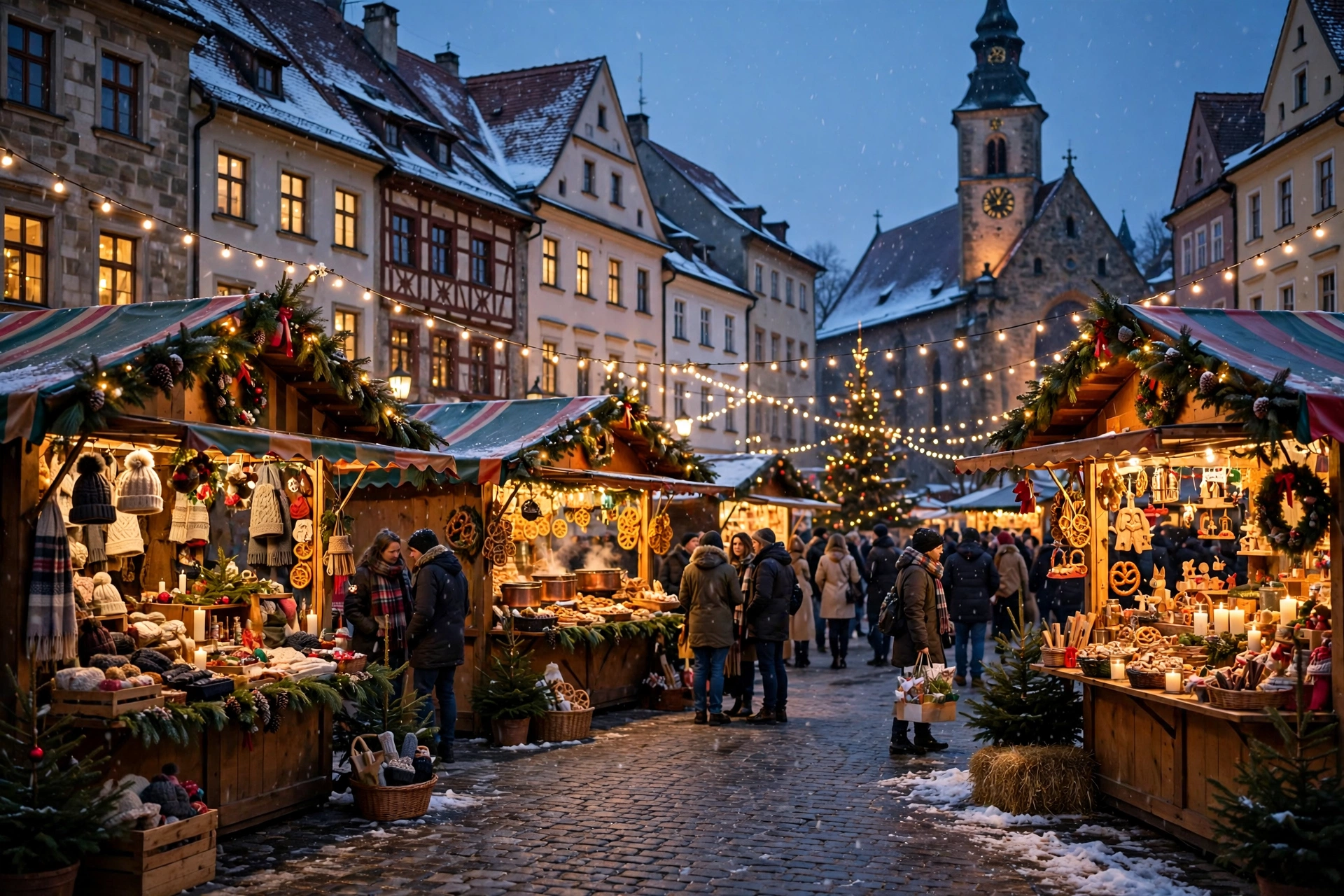 Christmas Markets: Towns Prepare for Their Biggest Season of the Year
